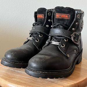 Vintage Harley Davidson Size 3 Boots